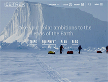 Tablet Screenshot of icetrek.com